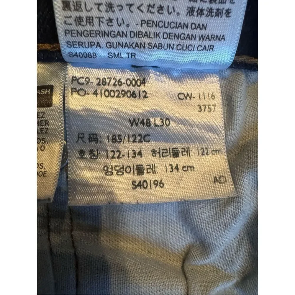 Levi's Men's 514 Straight Fit Cut Jeans 48x30